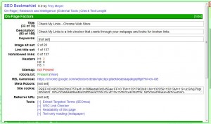 seo bookmarklet